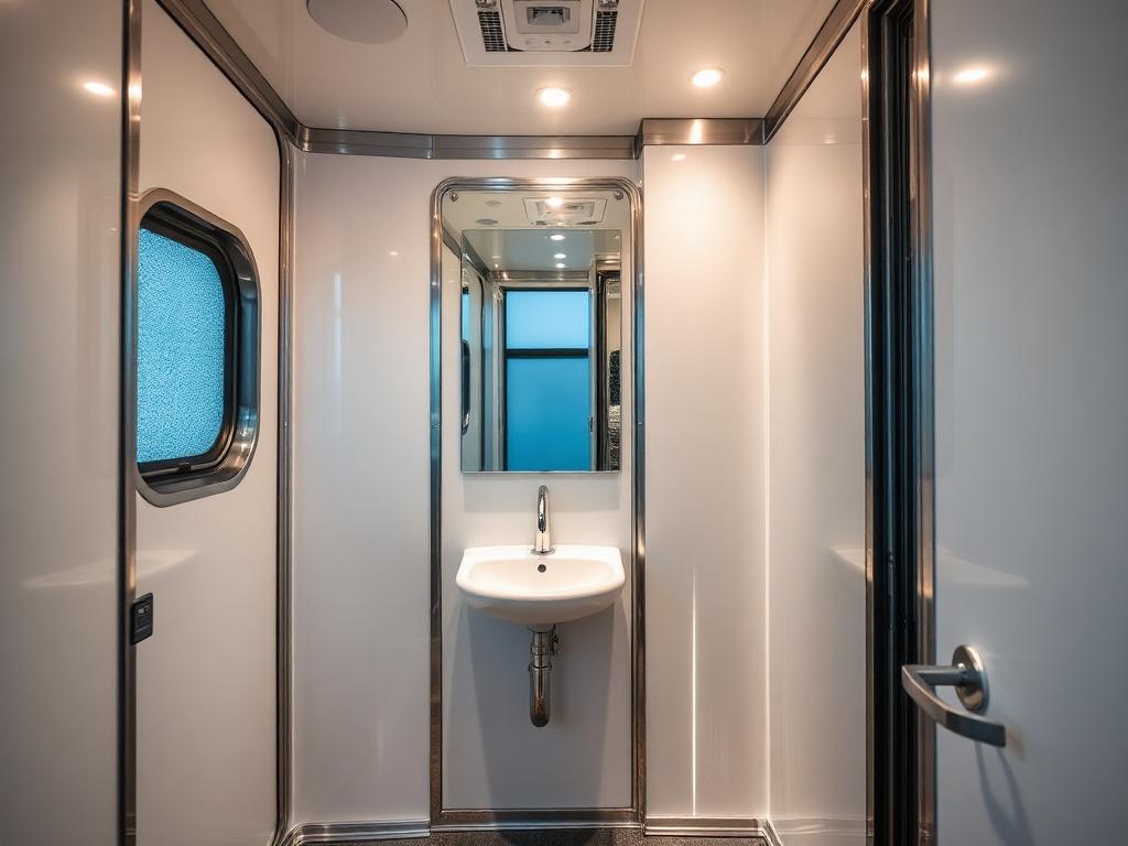 Luxury Restroom Trailers in Rex, GA